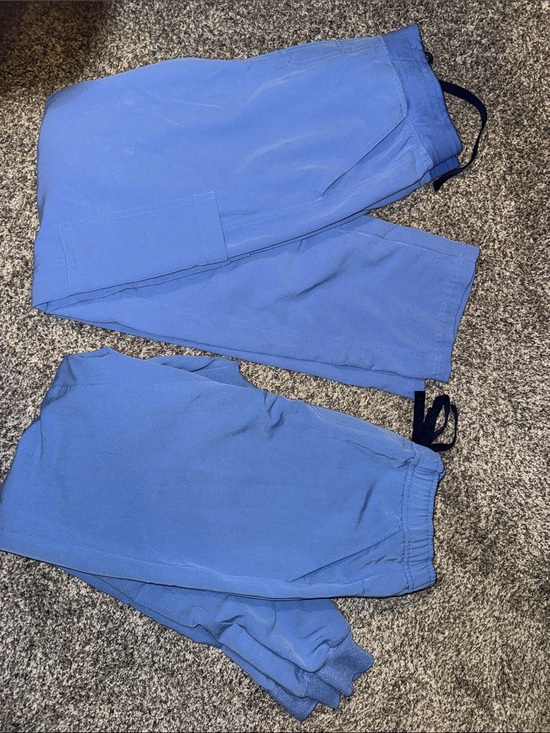 Figs Other - FIGS Ceil Blue Mens Scrub Pant Two Pairs Mens Medium Tall GUC